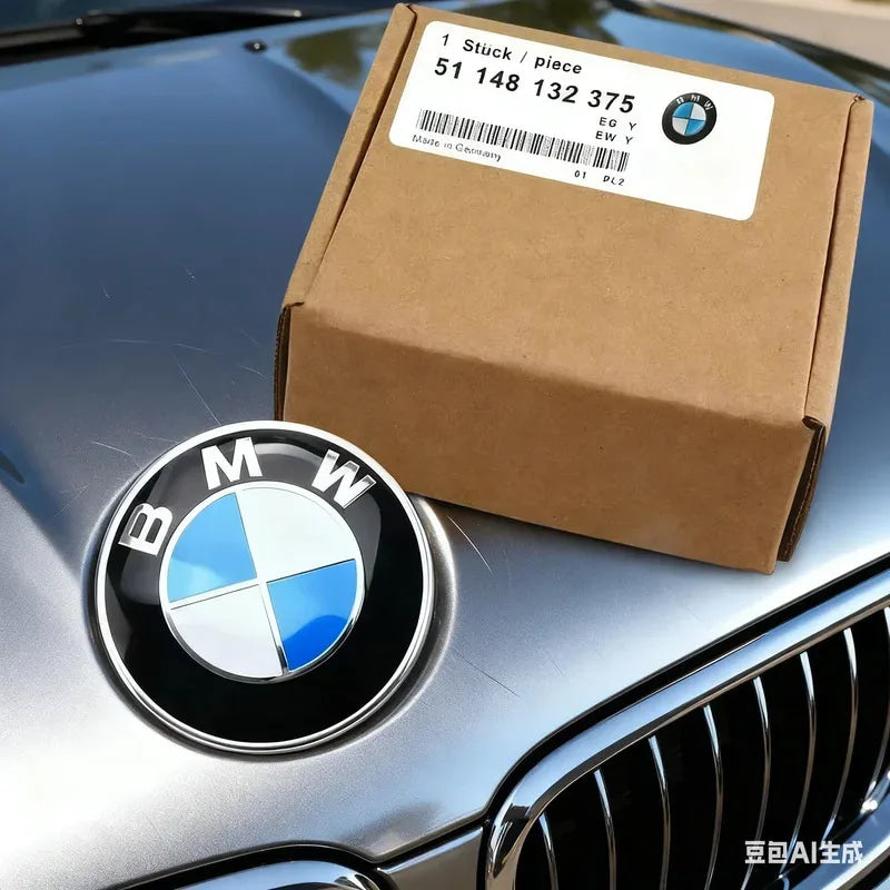 Ac 74mm 82mm Hood Emblem Car Front Bonnet Logo Trunk Cover Badge car sticker For BMW  X1 X2 X3  X4 X5 X6 X7  BMW 5series
