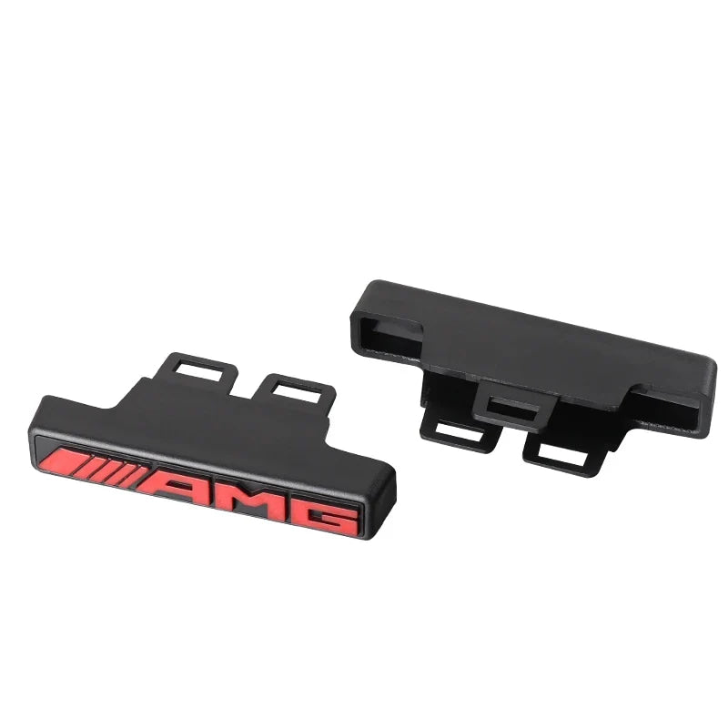 Car Front Grille Emblem Decoration Sticker Auto Styling Accessories For Mercedes Benz AMG W204 W205 B180 W221 W447 Smart CLG GLS