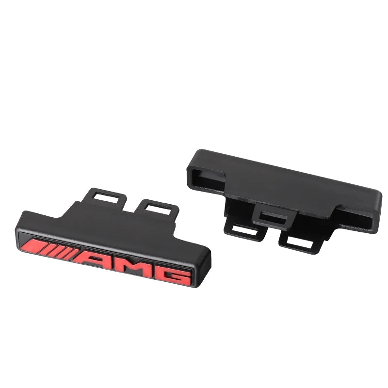 Car Front Grille Emblem Decoration Sticker Auto Styling Accessories For Mercedes Benz AMG W204 W205 B180 W221 W447 Smart CLG GLS
