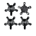 For Audi 4pcs135mm Car Styling AUDI Wheel Center Cap Hub Covers Badge For Audi A3 A4 A5 A6 A7 A8 S4 Auto Exterior Accessories