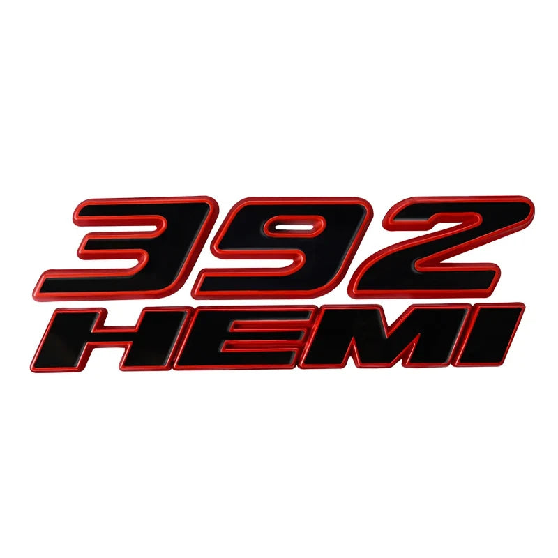 3D Metal Car Stickers 392 345 HEMI Emblem For Journey Charger Ram 1500 Caliber Nitro Caravan Avenger Dart Challenger Dodge