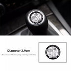 Gearbox Control Lever Sticker Shift Handle Decals Accessories For Car Mercedes Benz AMG W204 W205 W203 W211 W212 W213 W201 W210