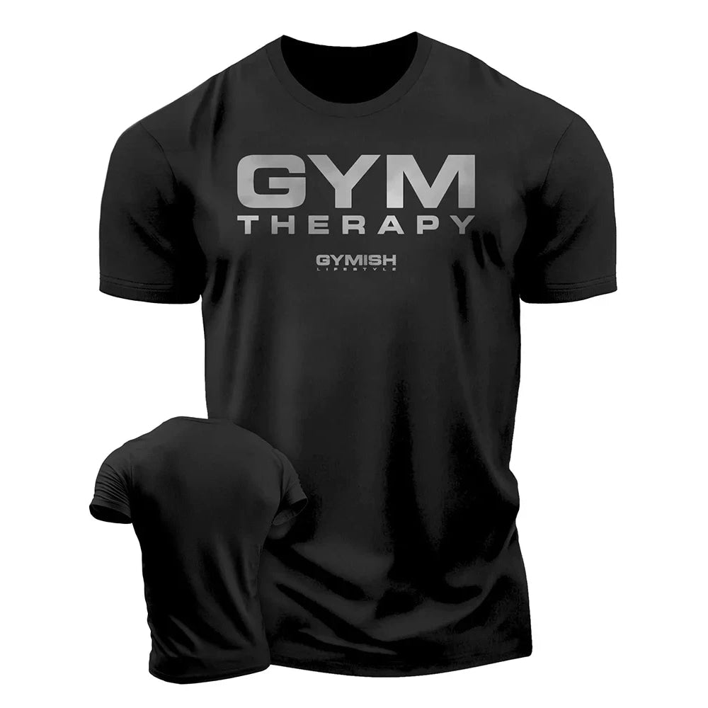 The 3D printed men's T-shirt for the summer of 2025 is a bestseller for sports fitness exercise casual fashion and lightness