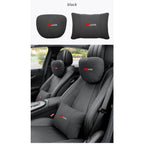 For Ford STline Focus Mondeo Explorer Edge Fiesta Fusion Kuga Escape Auto Headrest Neck Support Lumbar Cushion Soft Neck Pillow