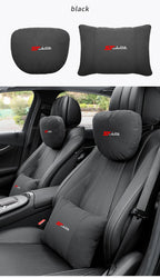 For Ford STline Focus Mondeo Explorer Edge Fiesta Fusion Kuga Escape Auto Headrest Neck Support Lumbar Cushion Soft Neck Pillow