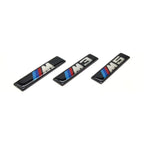 Metal Car Door Side Label Stickers for BMW M Power Performance M3 M5 Personalized Modification Stickers Auto Accessories