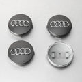 4PCS For Audi Sline TT A1 A2 A3 A4 A5 A6 A7 A8 8P B6 B7 B8 C5 C6 C7 Car Original Wheel Center Cap Hub Covers Badge Decal Sticker