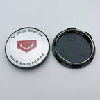 4pcs/set 68mm ( Clips 62mm ) Car Wheel Center Caps Rim Hub Dust Cover Wheel Hubcaps Vossen Logo Emblem Badge Car Accessories