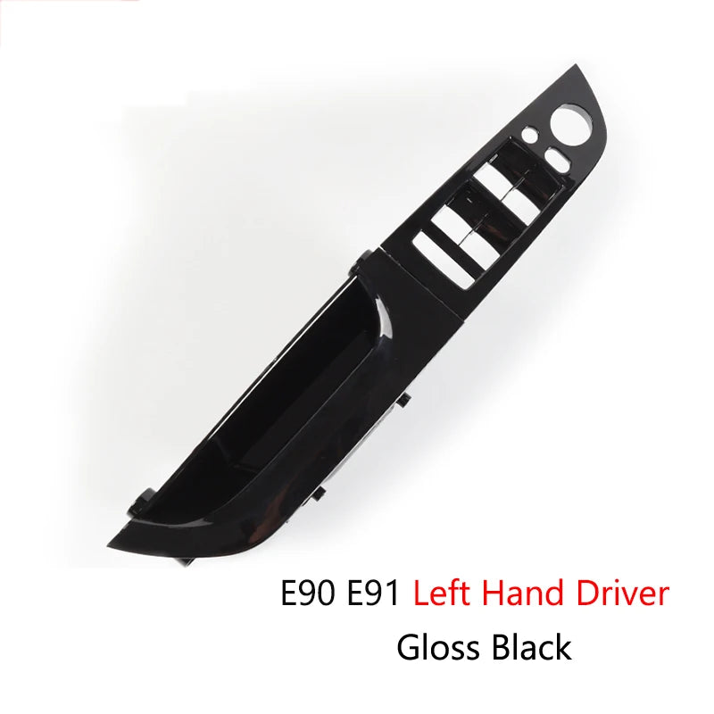 LHD RHD 3 Series E90 E91 E92 Main Driver Interior Door Cover Panel Pull Handle For BMW  E91 E92  316 318 320 325 328i