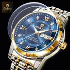 BINBOND Top Brand Luxury Fashion Watch Men 3ATM Waterproof Date Clock Sport Watches Mens Quartz Wristwatch Relogio Masculino