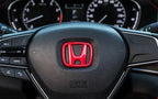 3Pcs Car Front Grille Rear Trunk Badge Steering Wheel Logo Sticker for Honda Accord Civic City XR-V CR-V Inspire Crider Envix