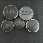 4pcs 60mm 61mm 68mm 69mm Car Styling Wheel Center Cap Hub Covers Badge 4B0601170 For Audi A3 A4 A5 A6 A7 A8 S4 S6 Accessories