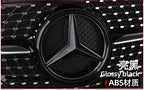 Grid LED light Front Grilled Embelm badge For W204 W205 W213 W253 C-Class E-Class GLC C E 180 200 250 300 350 43 63 4MATIC