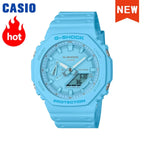 2026 NeW Casio GA-2100 series men's watch Flame Inside trendy sportsmultifunctional fashion anti-shock color disc watch G-SHOCK