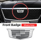 1pcs 3D ABS Car Front Grille Center Emblem Badge Rear Trunk Sticker Accessories For Cadillac CT4 CT5 CT6 XT4 XT5 XT6 XTS ATS