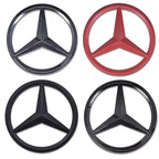 ABS Car Front Grille Badge Decal Cover Emblem for Mercedes Benz W204 W205 W210 W211 GLA GLK GLC GLE Interior Mouldings QBT-BENC