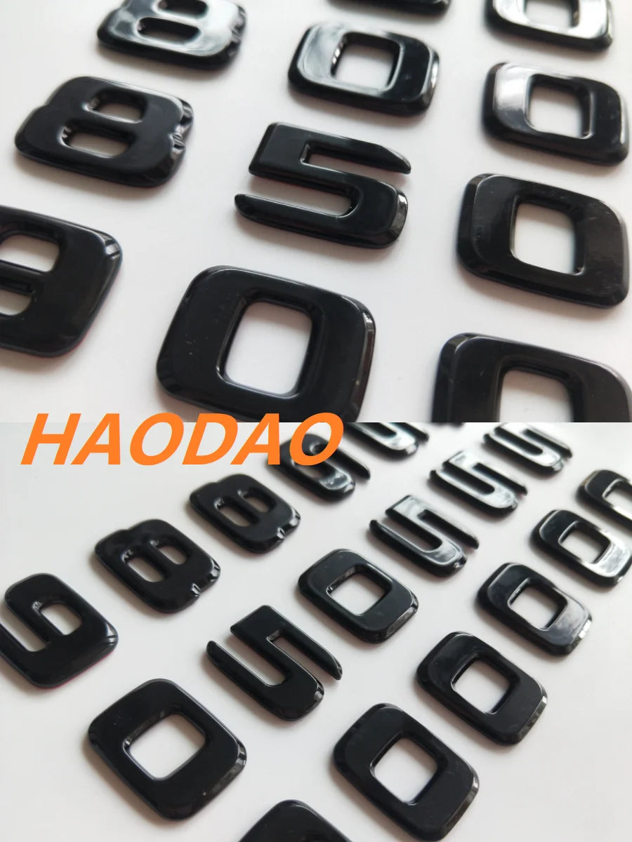 Gloss Black for Mercedes Benz GLE Coupe C292 W166 W167 GLE250d GLE350de GLE300d GLE350e GLE350d GLE400d GLE500e 4MATIC Emblems