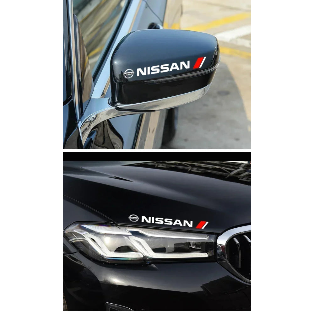 4PCS Car Styling Door Handle Decoration Stickers Decals For Nissan J10 X-Trail Qashqai Juke Leaf Micra NOTE Patrol Gadgets