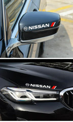 4PCS Car Styling Door Handle Decoration Stickers Decals For Nissan J10 X-Trail Qashqai Juke Leaf Micra NOTE Patrol Gadgets
