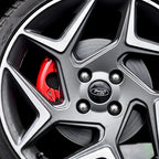56mm Car Wheel Center Hub Cover Stickers Hub Decals For Ford Mustang Mondeo Focus Fusion Kuga Transit Edge Decoration Accesorios