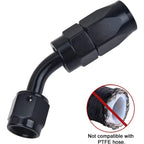 AN4/AN6/AN12 Swivel Hose End Fitting Adapter For Oil/Fuel/Gas Hose Line Oil Cool