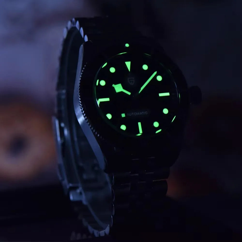 PAGANI DESIGN BB58 Retro Mens Watches 2026 Luxury Automatic Watch For Man Mechanical Wristwatch AR Sapphire Waterproof Men Gift