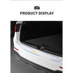 Car Transparent Rear Guard Plate Trunk Sticker For Chevrolet Silverado Impala Malibu Equinox Cruze Camaro Tahoe/Suburban Cavalie