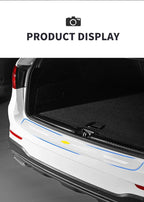 Car Transparent Rear Guard Plate Trunk Sticker For Chevrolet Silverado Impala Malibu Equinox Cruze Camaro Tahoe/Suburban Cavalie