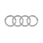 For Audi Alloy Car Steering Wheel Emblem Replaced Sticker A6 A6L A3 A4L A5 A7 A8L A1 Q6 Q7 Q8 TT S5 S7 S8 RS7 RS6 Side Decals