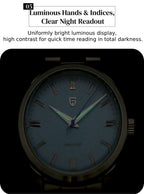 PAGANI DESIGN 2026 NEW Top Ice Blue Dial Men Quartz Watch Japan VH31 100M Waterproof Luxury Dress Watch For Men Reloj Hombre