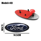 Ford Logo Front Grille Logo Hood Badge Emblem Auto Replacement Accessories For Focus mk2 mk3 Fiesta F150 F250 Ranger Mondeo mk4