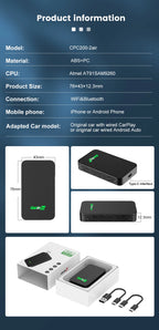 CarlinKit 5.0 & CarlinKit 4.0 Wireless CarPlay Android Auto Waze Music Spotify Auto For Audi Golf Peugeot Mazda KIA Mercedes MG