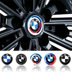4Pcs 56mm Wheel Center Caps Emblem Badge Sticker Accessories For BMW G80 G06 G07 G42 G14 G15 G16 F82 F20 F21 F83 M2 M3 M4 M5 M8