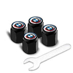 4Pcs Metal Tire Valve Stem Caps Fit BMW X Series M Series Car Accessories
