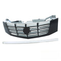 Complete Chrome Front Grille & Upper Trim Suit For Cadillac Escalade ESV 07-2014