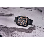 2026 New Pagani Design PD1725 Men Square Quartz Watch Chronograph 42MM Sapphire Glass Waterproof Racing Sports Silicone reloj