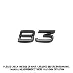 3D ABS Letters Car Rear Trunk Tailgate Side Fender Badge Emblem Sticker for Volvo B2 B3 B4 B5 B6 B7 B8 Auto Accessories