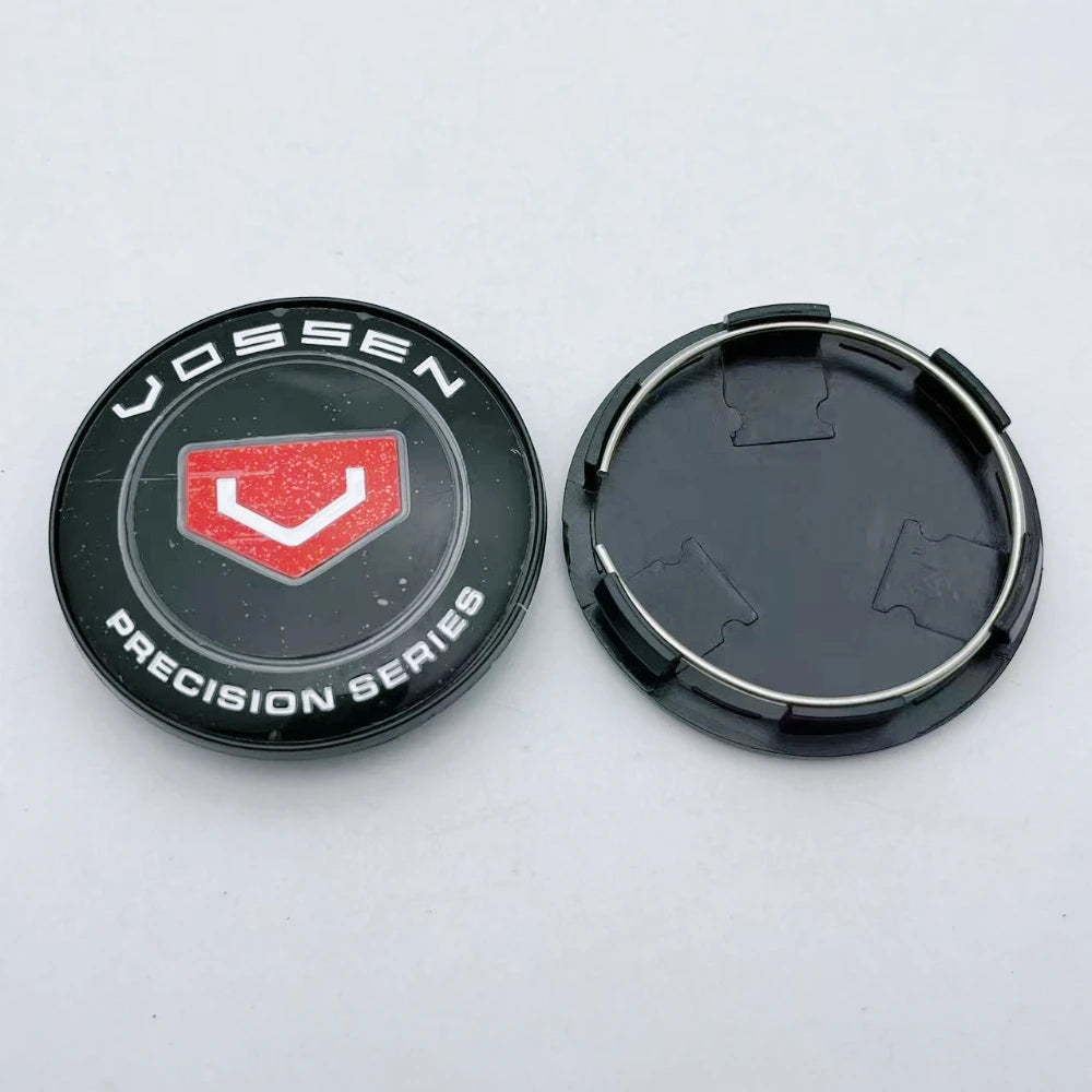 4pcs/set 68mm ( Clips 62mm ) Car Wheel Center Caps Rim Hub Dust Cover Wheel Hubcaps Vossen Logo Emblem Badge Car Accessories