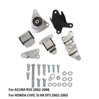 Engine Swap Mount Kit Fit For Honda Civic Si 02-06 Acura RSX Motor Engine Mounts K20 DC5 EP3 EM-1005-S