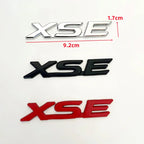 3D Metal SE XSE Logo Rear Trunk Emblem Badge Decals Sticker For Toyota Camry Sienna Highlander Corolla Car Styling Accessories
