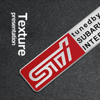 Aluminium Alloy Car Emblem Badge Sticker Decals Decoration For Subaru STI Impreza Legacy WRX BRZ Forester XV Outback Crosstrek