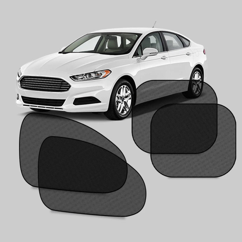 SEAMETAL parasol para coche, cortina para ventana lateral, parasol para ventana delantera y trasera, bloqueo UV de verano, ventosa, cortinas de protección solar para coche