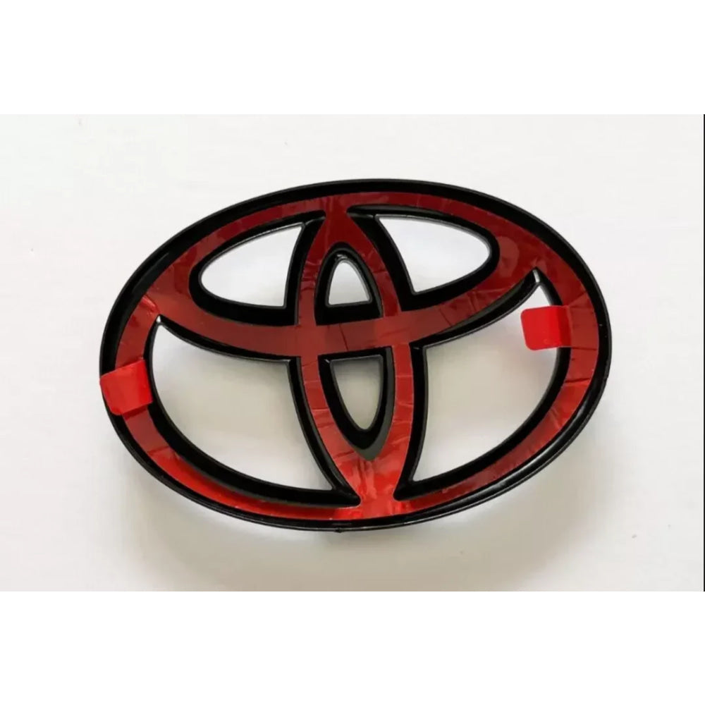 3PCS ABS car logo Glossy Black Overlay EMBLEM for Toyota COROLLA 2020-2024 SEDAN SE LE PT948 FIT SEDAN ONLY trunk car accessory