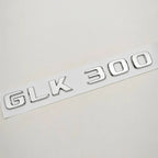 3D ABS Car Logo 4 Matic GLK220 GLK300 GLK350 Emblem Letters Sticker Rear Trunk Badge for GLK W204 X204 GLK220 GLK300 GLK350