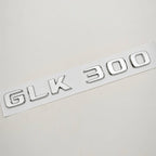 3D ABS Car Logo 4 Matic GLK220 GLK300 GLK350 Emblem Letters Sticker Rear Trunk Badge for GLK W204 X204 GLK220 GLK300 GLK350