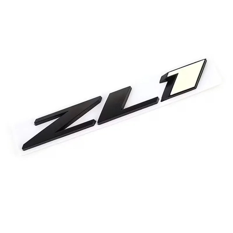 3D Metal Car Stickers ZL1 Emblem Fender Trunk Badge For Chevrolet Camaro ZL1 Cruze Z71 Aveo Captiva Car StylingAccessorie
