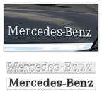 1pcs 3D ABS Car Badge Rear Trunk Body Sticker Emblem Decoration For Mercedes Benz AMG W108 W124 W126 W140 W205 W201