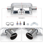 60cm - 300cm Air Diesel Parking Heater Stainless Steel Exhaust Pipe Tube Gas Vent Hose Car Truck VAN With 24mm Bore Car Muffler