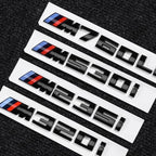 For BMW M power new emblems badge logo M125i M135i M140i M235i M240i M320i M330i M340i M350i M440i M435i M530i M540i M550i ABS