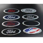 ABS Car Rear Trunk Sticker Front Hood Emblem for Ford Fusion Ranger Escape Fiesta Explorer Focus Bronco Mondeo Transit